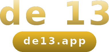 de 13 logo